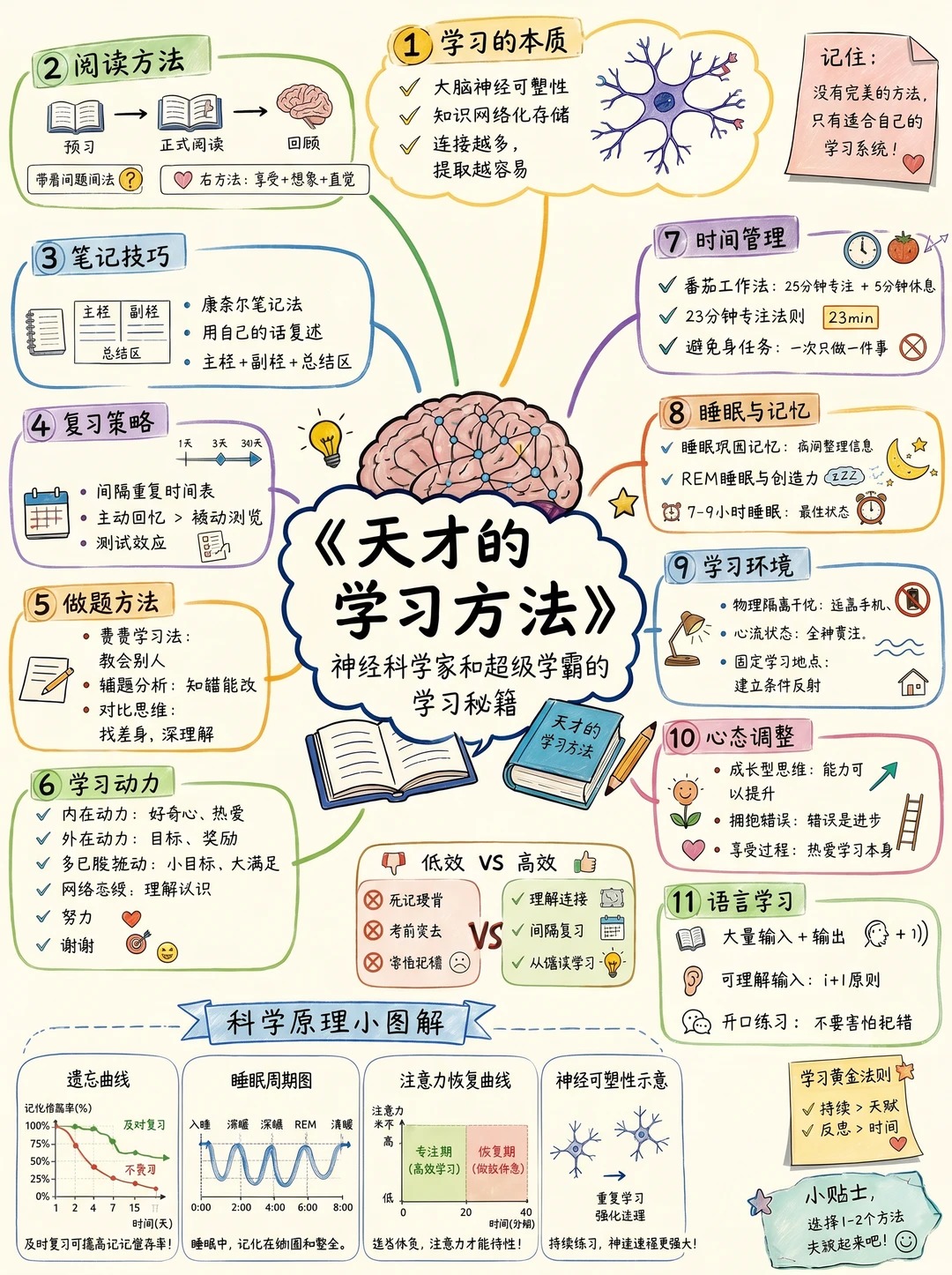 学习方法知识卡片